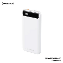 Back Up baterija (univerzalna) prenosiva baterija REMAX Bole Series RPP-520 PD20W+QC22.5W Fast Charging 10000mAh beli.