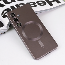 Zastitna futrola Magsafe Chrome - Samsung S921B Galaxy S24 siva.