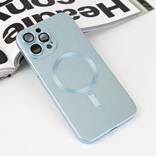 Zastitna futrola Magsafe Chrome - iPhone 13 Pro Max 6.7 plava.