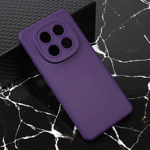 Teracell GIULIETTA silikonska futrola - Xiaomi Redmi Note 14 Pro Plus 5G mat tamno ljubicasta.