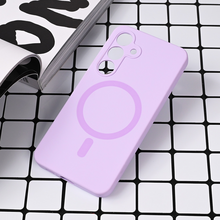 Zastitna futrola Magsafe Pure color - Samsung S921B Galaxy S24 lila.