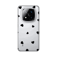 PRINT silikonska futrola skin (ultra tanka) - Xiaomi Redmi Note 14 Pro Plus 5G Hearts.