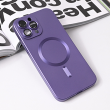 Zastitna futrola Magsafe Chrome - iPhone 13 Pro Max 6.7 ljubicasta.