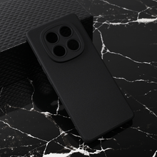 Teracell GIULIETTA silikonska futrola - Xiaomi Redmi Note 14 Pro 4G mat crna.