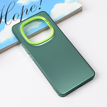 Zastitna futrola providna - Xiaomi Redmi Note 14 Pro Plus 5G zelena.