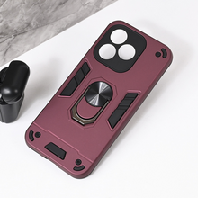 Zastitna futrola Hard Ring - Huawei Honor 400 Lite bordo.