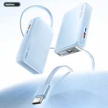 Back Up baterija (univerzalna) prenosiva baterija REMAX FCP-25 Fast Charging 22.5W(teleskopski kabl) Type-C 10000mAh plavi.