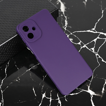 Teracell GIULIETTA silikonska futrola - Samsung A075F Galaxy A07 mat tamno ljubicasta.