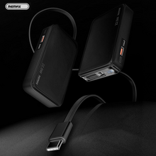 Back Up baterija (univerzalna) prenosiva baterija REMAX FCP-25 Fast Charging 22.5W(teleskopski kabl) Type-C 10000mAh crni.
