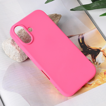 Zastitna futrola Teracell Soft Velvet - iPhone 17 pink.