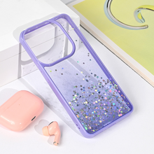 Zastitna futrola okvir Glitter - Xiaomi Redmi Note 14 5G ljubicasta.