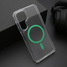 Zastitna futrola AURA MagSafe - Samsung S721B Galaxy S24 FE zelena (MS).