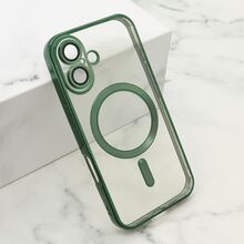 Zastitna futrola CAMERA PROTECT MagSafe - iPhone 16 (6.1) zelena (MS).