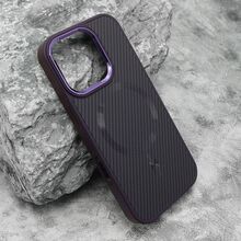 Zastitna futrola CARBON MagSafe - iPhone 16 Pro (6.3) ljubicasta (big camera) (MS).