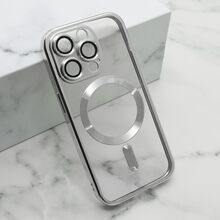 Zastitna futrola CAMERA PROTECT MagSafe - iPhone 15 Pro (6.1) srebrna (MS).