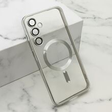 Zastitna futrola CAMERA PROTECT MagSafe - Samsung A556 Galaxy A55 5G srebrna (MS).