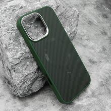 Zastitna futrola CARBON MagSafe - iPhone 16 Pro Max (6.9) zelena (big camera) (MS).