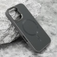 Zastitna futrola CARBON MagSafe - iphone 16 (6.1) siva (big camera) (MS).