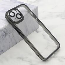 Zastitna futrola DIAMOND LENS - iPhone 15 crna (MS).