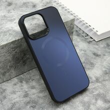 Zastitna futrola COLOR METAL MagSafe - iPhone 15 Pro Max (6.7) crna (MS).