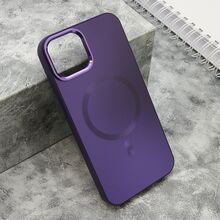 Zastitna futrola COLOR METAL MagSafe - iPhone 14 (6.1) ljubicasta (MS).