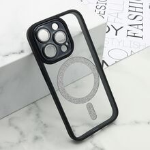 Zastitna futrola DIAMOND MagSafe - iPhone 15 Pro (6.1) crna (MS).