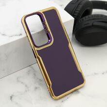 Zastitna futrola GOLD LUXE - Huawei Honor X7b ljubicasta (MS).