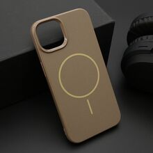 Zastitna futrola JELLY MagSafe - iPhone 14 (6.1) tamno zlatna (MS).