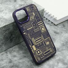 Zastitna futrola MACHINERY - iPhone 14 (6.1) ljubicasta (MS).