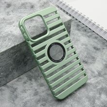 Zastitna futrola LINES LOGO CUT - iPhone 14 Pro Max (6.7) mint (MS).