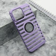 Zastitna futrola LINES LOGO CUT - iPhone 14 Pro Max (6.7) ljubicasta (MS).