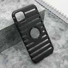 Zastitna futrola LINES LOGO CUT - iPhone 11 (6.1) crna (MS).