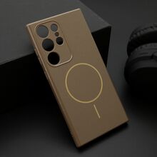 Zastitna futrola JELLY MagSafe - Samsung S928 Galaxy S24 Ultra 5G tamno zlatna (MS).