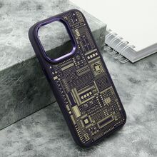 Zastitna futrola MACHINERY - iPhone 14 Pro (6.1) ljubicasta (MS).