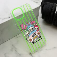 Zastitna futrola print PARTY - iPhone 13 (6.1) zelena LBB004 (MS).