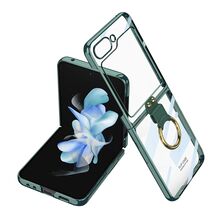 Zastitna futrola RING LINES - Samsung F731B Galaxy Z Flip 5 5G zelena (GKK case) (MS).