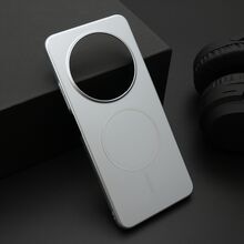 Zastitna futrola PURE mat MagSafe - Xiaomi Redmi 14C/Redmi A4 srebrna (MS).