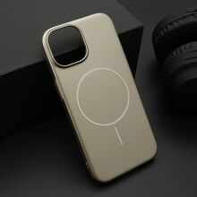 Zastitna futrola PURE mat MagSafe - iPhone 15 zlatna (MS).