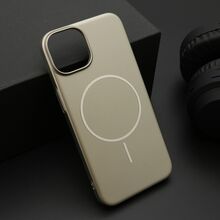 Zastitna futrola PURE mat MagSafe - iPhone 13 (6.1) zlatna (MS).