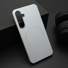 Zastitna futrola PURE mat MagSafe - Samsung A556 Galaxy A55 5G srebrna (MS).