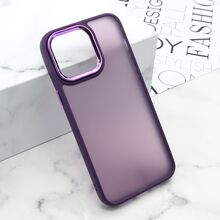 Zastitna futrola SHINING CAMERA - iPhone 15 Pro Max (6.7) ljubicasta (MS).
