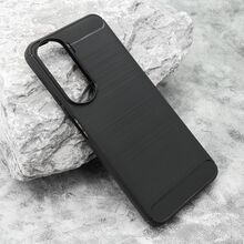 Zastitna silikonska futrola BRUSHED - Huawei Honor 90 lite crna (MS).