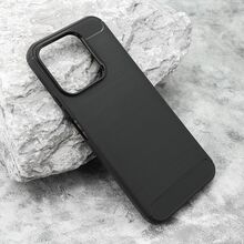 Zastitna silikonska futrola BRUSHED - Huawei Honor X8b crna (MS).