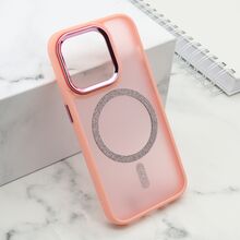Zastitna futrola SHINING MAGSAFE - iPhone 15 Pro (6.1) roze (MS).