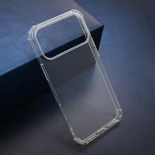 Zastitna silikonska futrola CRASHPROOF - iPhone 17 Pro Max (6.9) providna (MS).