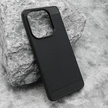 Zastitna silikonska futrola BRUSHED - Xiaomi Redmi Note 14 4G crna (MS).