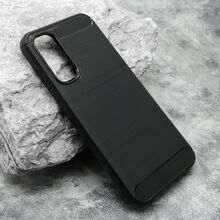 Zastitna silikonska futrola BRUSHED - Samsung A556 Galaxy A55 5G crna (MS).