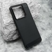 Zastitna silikonska futrola BRUSHED - Xiaomi 13T/13T pro crna (MS).