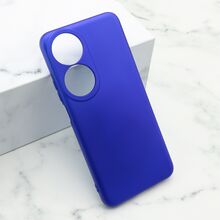 Zastitna futrola Soft Silicone - Huawei Honor X7b plava (MS).