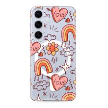 Zastitna futrola silikonska print MagSafe - Samsung S921 Galaxy S24 5G love (MS).
